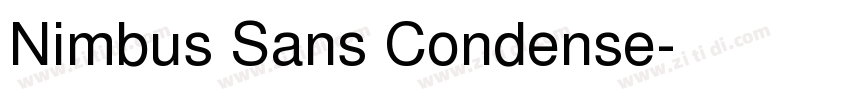 Nimbus Sans Condense字体转换 Nimbus Sans Condense字体转换